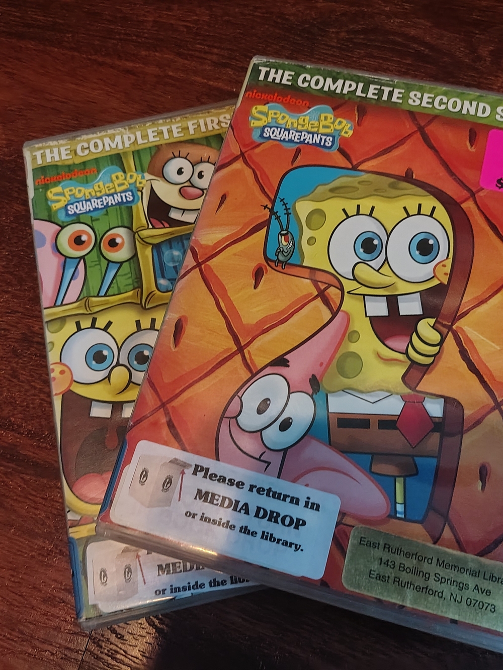 Nickelodeon Sponebob Squarepants Seasons 1 And 2 DVD